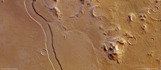 Reull Vallis: een rivierbed op Mars