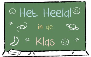 Het heelal in de Klas logo