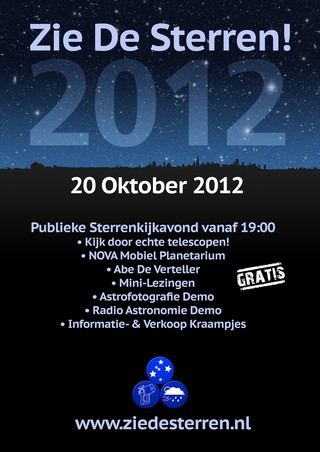 20 Oktober: Zie de Sterren in Amersfoort!