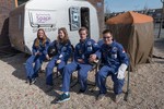 NSO Spaceship en astronauten