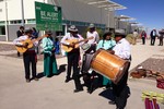 Chileens bandje bij de opening van de ALMA telescoop