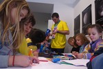 EU-UNAWE op enorm wetenschapsfestival in Belgrado