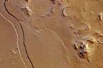 Reull Vallis: een rivierbed op Mars